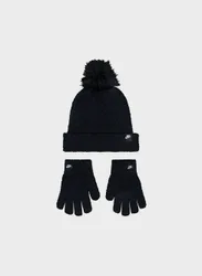 SET CAPPELLO+GUANTO IN MAGLIA JUNIOR UNI