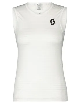 Maglia Senza Maniche Carbon White / Black - Scott - FashionsVida