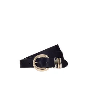 Cinturón de cuero negro 105 - B.Belt - FashionsVida