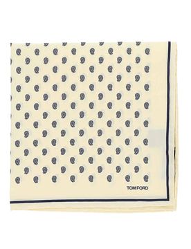 Fazzoletto Da Taschino In Twill Di Seta