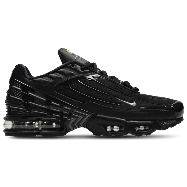 Tuned Men's Sneakers - Black - Size 12 - Mesh/Synthetic - Black - Size: 12 - Nike - FashionsVida