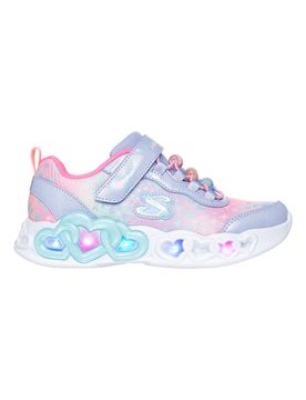 Sneakers lavanda con luci e charms Infinite Heart Lights Heart Jewels 33