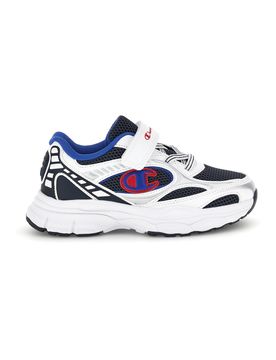 Sneakers bianche con strap e lacci elastici RT25 U PS 30