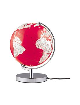 Leuchtglobus Terra Light 25cm rojo/blanco ninguno
