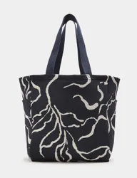 Floral Tote Bag Dark Navy male