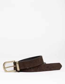 Women's 'Kelsick' Leather Belt in Brown Size: XL - Brown - Size: XL - Lakeland Leather - FashionsVida