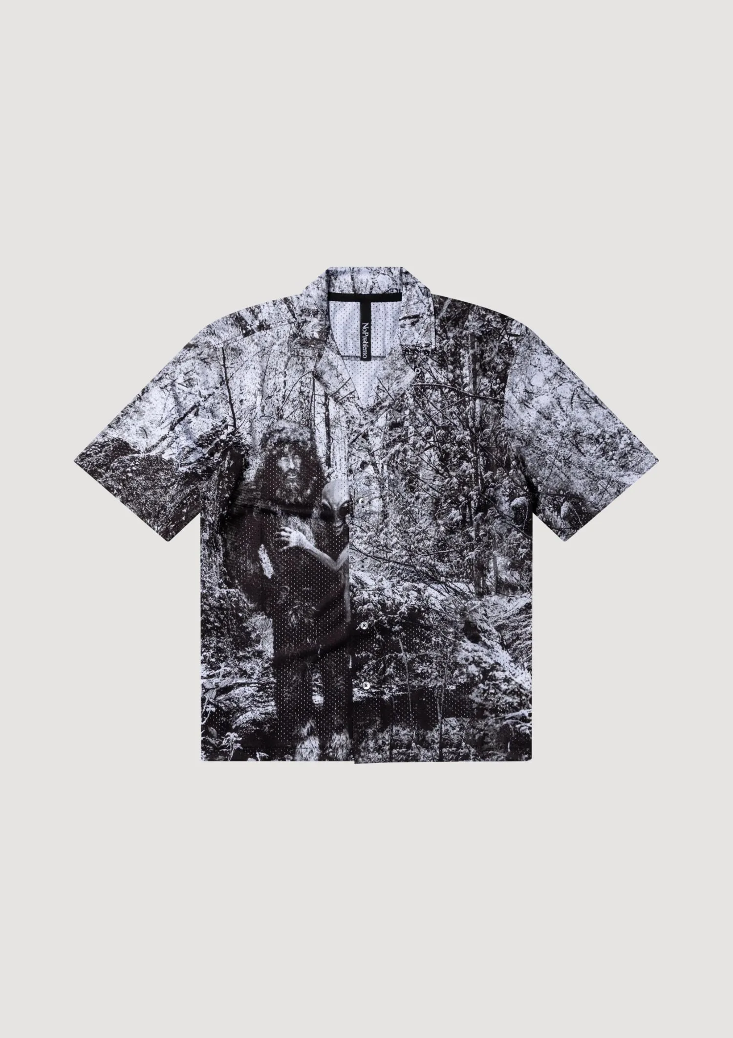 Bigfoot Airtex Hawaiian Shirt - NO PROBLEMO - FashionsVida