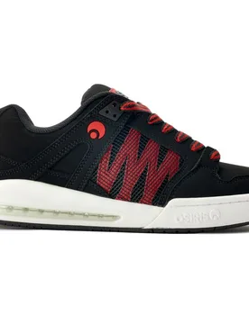 Mens Pixel Trainers - Black - Size Uk 10 - Osiris - FashionsVida