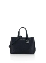 Borsa con logo NERO U