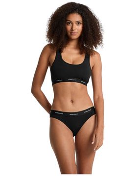 Bralette top nero W4BZ31 KBBU1 JBLK