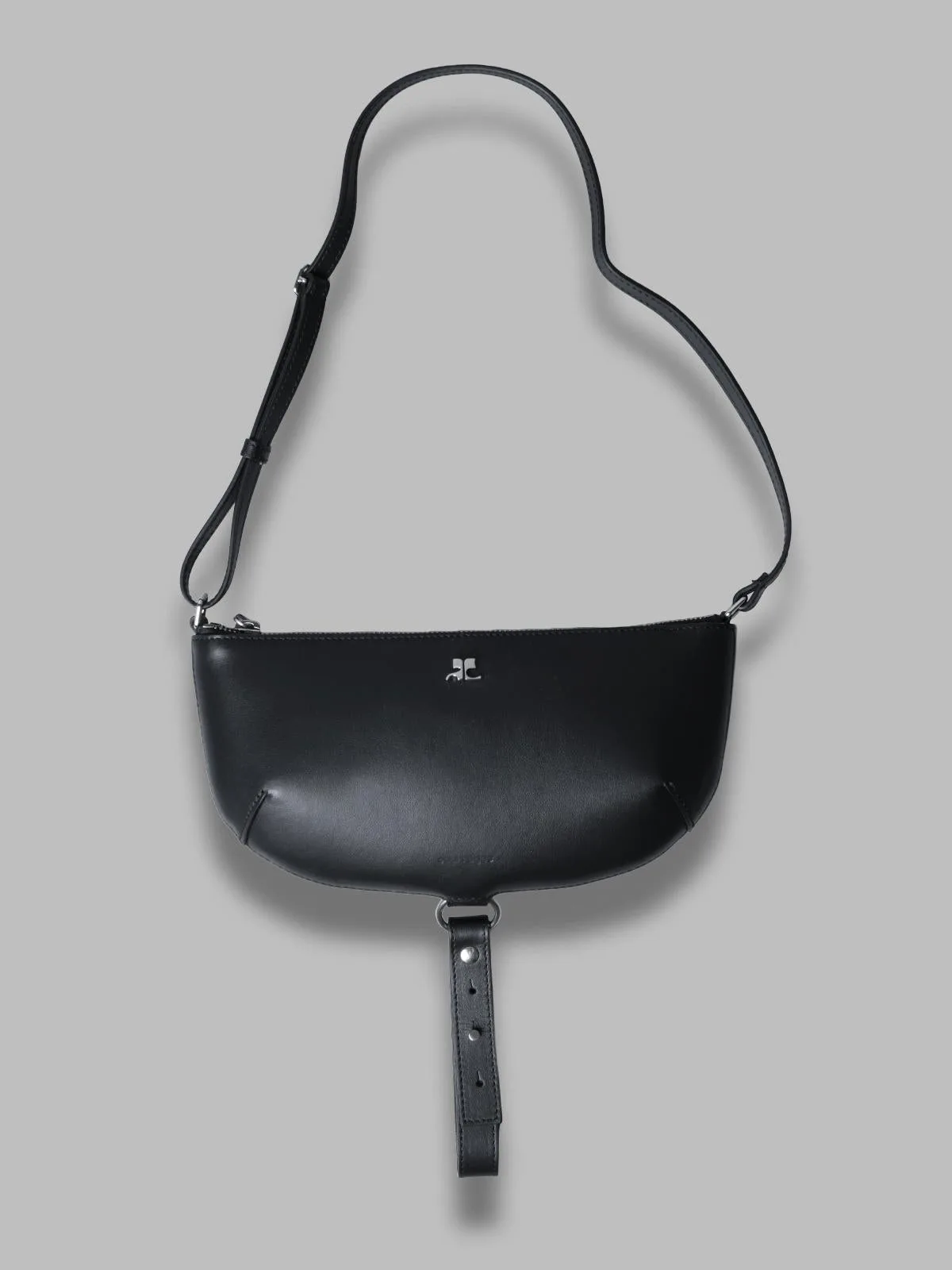COURREGES holy eclipse leather bag - courreges - FashionsVida