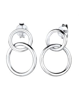 ELLI Pendientes 'Kreis' plata