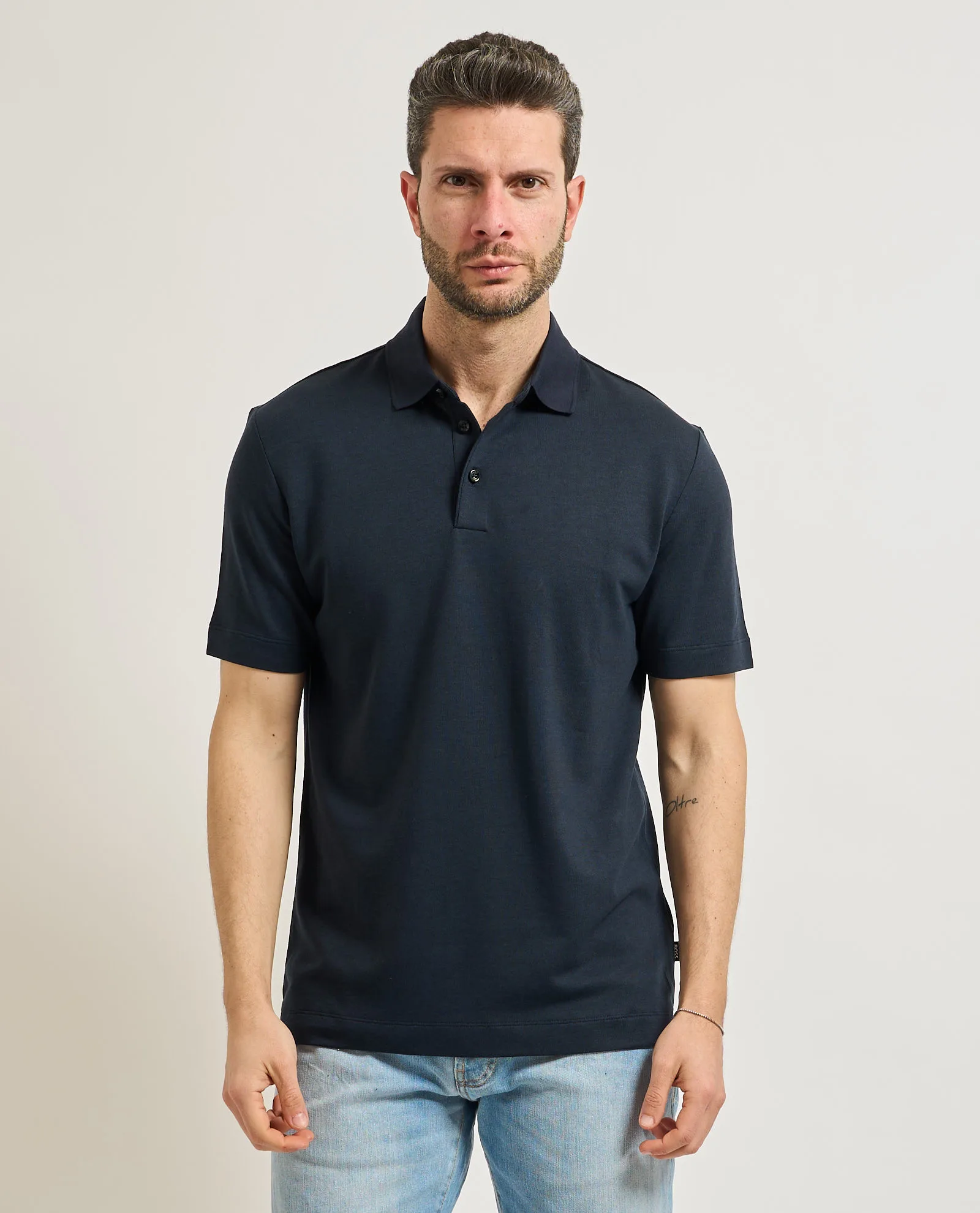 BOSS T-shirt e Polo Blu - BOSS - FashionsVida