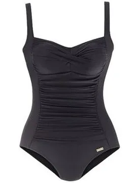 Damen Badeanzug B-D Cups schwarz 40E W - Lascana - FashionsVida