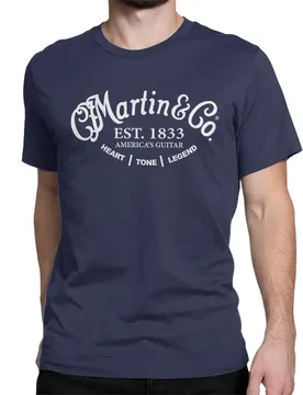 Hot Sale New Martin&Co Guitar Letter Black T Shirt For Men Summer Casual Loose Short Sleeve Tee Street Hip Hop Man Clothes - Aliexpress - FashionsVida