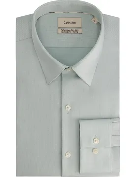 Camisa de hombre de vestir slim con estructura - Calvin Klein - FashionsVida
