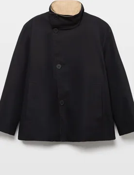 Parka de mujer algodón cuadros reversible - Woman El Corte Inglés - FashionsVida