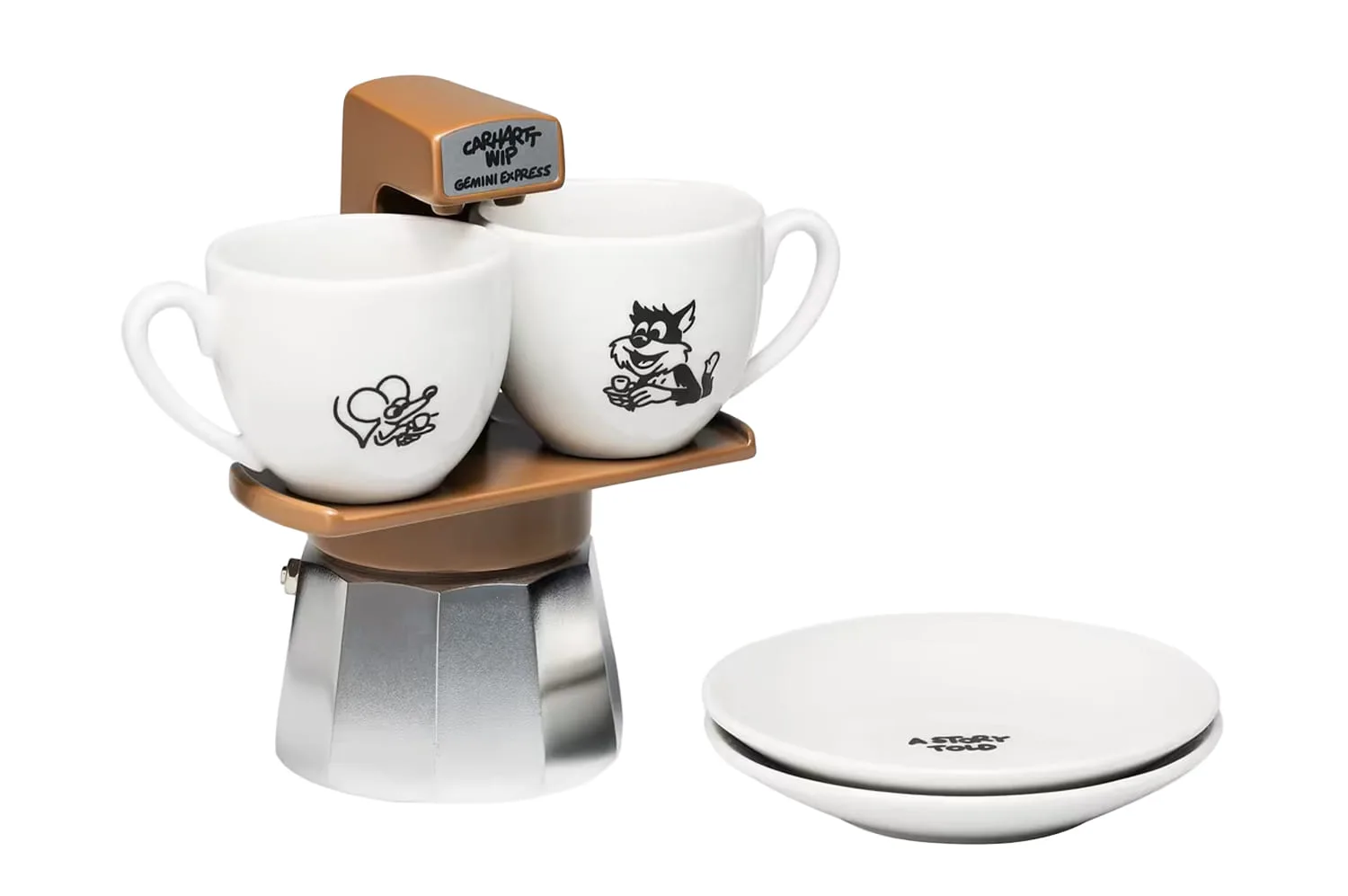 Gemini Express Coffee Break Espresso Maker - Gadget - silber - Unisex - Size: OSFA - Carhartt WIP - FashionsVida