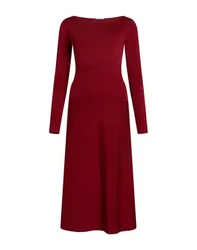 Vestido midi Mujer Rojo 1 Mujer
