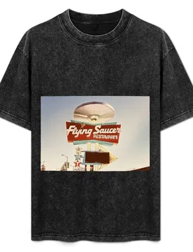 Flying Saucer Restaurant 7 T-Shirt - Aliexpress - FashionsVida