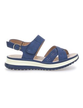 Sandali Navy Con Cinturino Slingback Mina412 39
