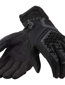 Guanti Moto Estivi MANGROVE Nero taglia M - Rev'it - FashionsVida