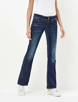 Jeans Midge Mid Waist Bootcut Dark Aged 33