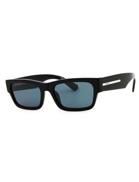 PR A03S acetate Rectangular Men's Sunglasses