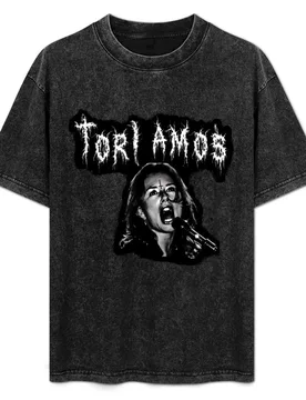 Tori Amos Metal Death Metal Tori T-Shirt Trend Art Print T-Shirt - Aliexpress - FashionsVida