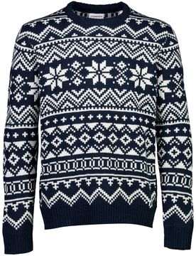 Jacquard winter pattern knit male