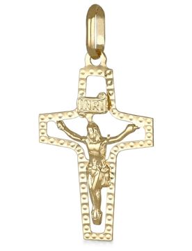 Ciondolo Croce Oro Giallo GL-G21744495