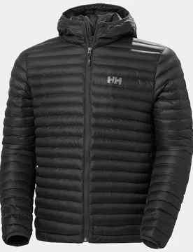 Men's Sirdal Hooded Insulator Jacket Black M - Black - Male - Helly Hansen - FashionsVida