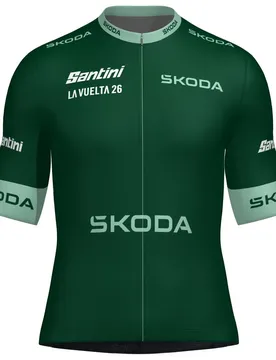 Maillot à Manches Courtes La Vuelta Green 2026