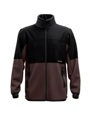 Herren Fleecejacke Teddy schwarz XXL M