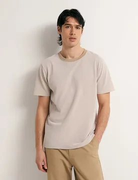 Sfera - Camiseta bicolor - Sfera - FashionsVida