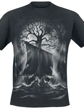 T-Shirt - Naglfar - S bis 4XL - für Männer - Größe 3XL - schwarz - Männer - male - Toxic Angel - FashionsVida