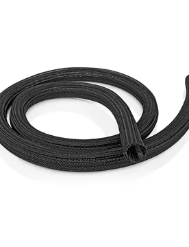 Gaine De Gestion Des Câbles Max Cable Nylon 30 Mm 2 M Black One Size unisex - Nedis - FashionsVida