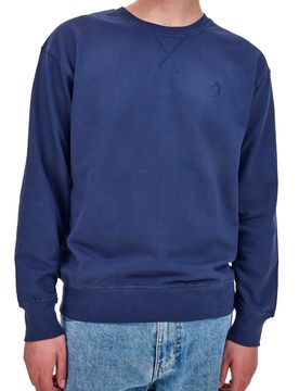 Felpa Senza Cappuccio Blu 1354 S
