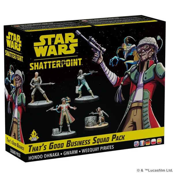 Star Wars: Shatterpoint - That's Good Business Squad Pack - Atomic Mass Games - FashionsVida