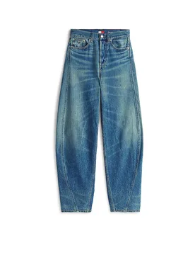 Jeans Barrel Fit blau 30/L32 damen - TOMMY JEANS - FashionsVida