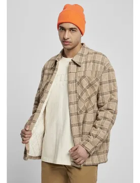 Veste Flannel Quilted beige 2XL - Southpole - FashionsVida