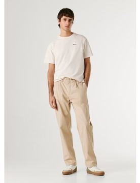 Para hombre. PM2100076 Pantalón Relaxed Loose Poplin (30), , Casual, Algodón