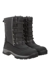 Park Mens Snow Boots - Grey - Grey - Size: 10