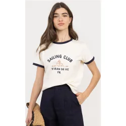 Camiseta de mujer de algodón