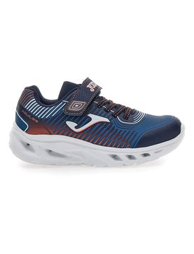 Sneakers blu con luci e chiusura a strappo Aquiles JR 2503 30