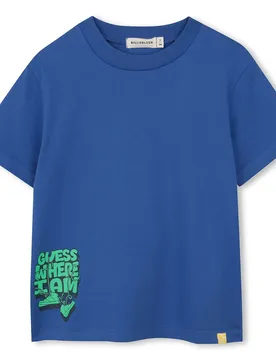 Maglietta A Maniche Corte U2170 Blue 10 Anni