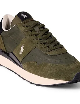 Baskets Train 89 Pp Tonal Olive EU 49 - Ralph Lauren Ftw - FashionsVida
