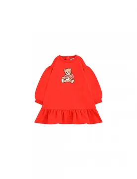 Vestito Bambina MDV0CW_ROSSO - Moschino - FashionsVida