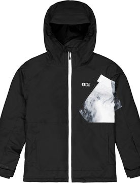 Skijacke Daumy Jkt Black Kindergröße 122-135 cm schwarz