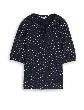T-Shirt dunkelblau L damen - Tom tailor - FashionsVida